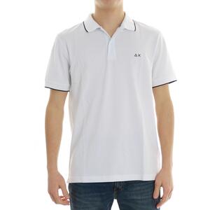 POLO SMALL STRIPE BIANCO